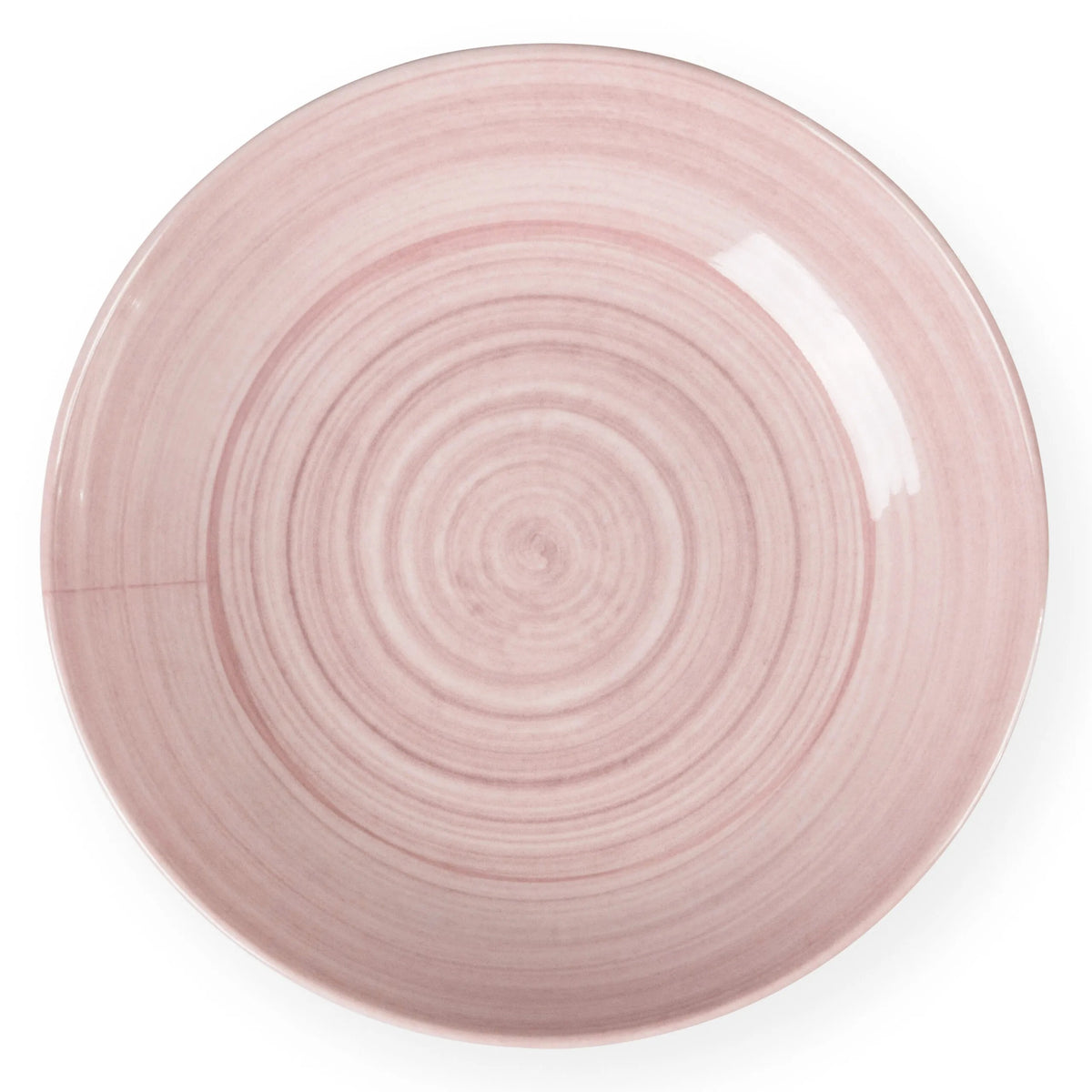 Bon Chef 54108 Brushstrokes Melamine Bowl, 27 oz., 12/Case - Pink