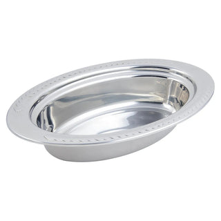 Bon Chef Stainless Steel Food Pan, 6 qt., Silver - 5499