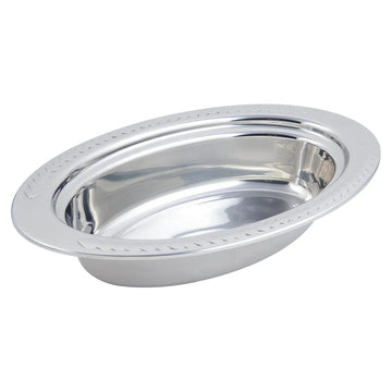 Bon Chef Stainless Steel Food Pan, 6 qt., Silver - 5499
