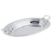 Bon Chef Stainless Steel Food Pan, 19" Long, Silver - 2.5 qt.