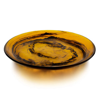 Bon Chef 59011 Resin Platter, 14" x 14" - Brown