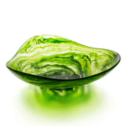 Bon Chef 59017 Resin Bowl, 15 1/4" x 15 1/4" - Green