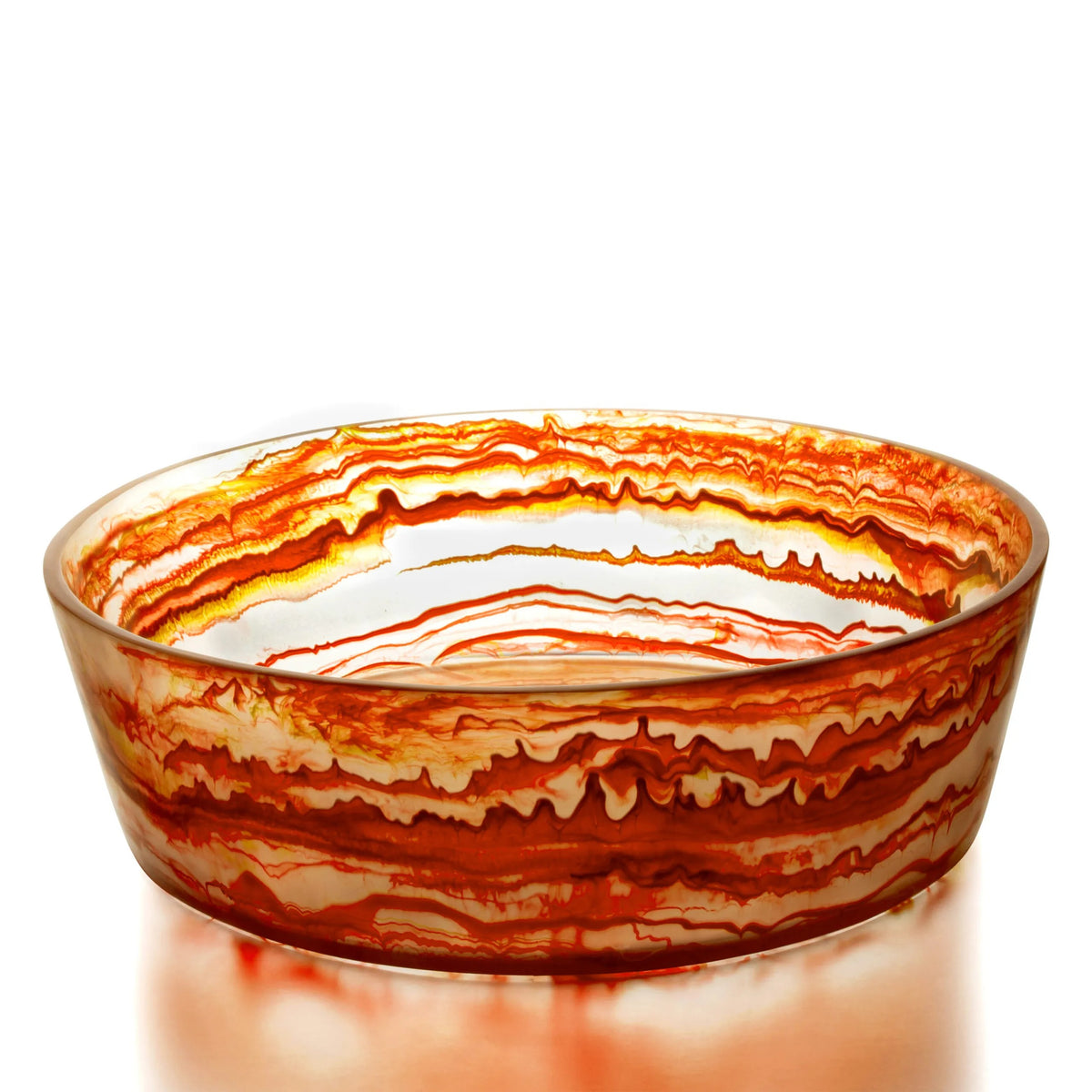 Bon Chef 59032 Resin Bowl, 29.5 qt. - Red
