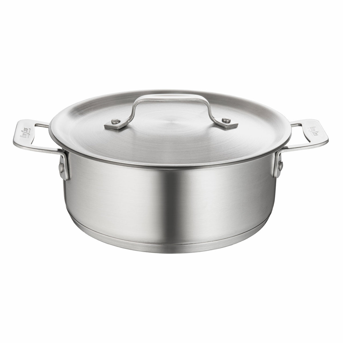 Bon Chef Cucina Steel Casserole, 3 qt., Silver - 60000