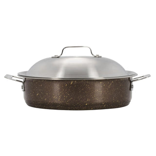 Bon Chef Cucina Stainless Steel Saute Pan, 4 qt. - Coffee
