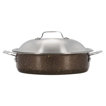 Bon Chef Cucina Stainless Steel Saute Pan, 4 qt. - Coffee