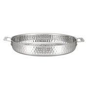 Bon Chef Cucina Stainless Steel Oval Gratin, Silver - 2.5 qt.