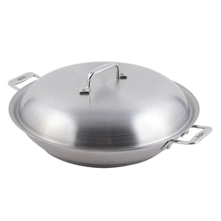 Bon Chef Cucina Stainless Steel Brazier Pan, 3.5 qt., Silver - 60006