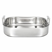 Bon Chef Cucina Stainless Steel Roasting Pan, 10 qt., Silver - 16 1/2"