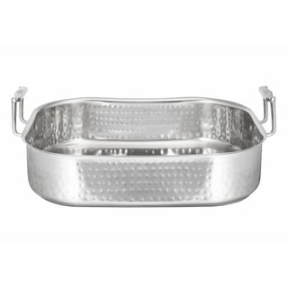 Bon Chef Cucina Stainless Steel Roasting Pan, 10 qt., Silver - 16 3/8"