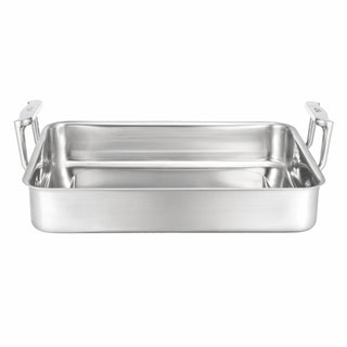 Bon Chef Cucina Stainless Steel Roasting Pan, Silver - 3 qt.