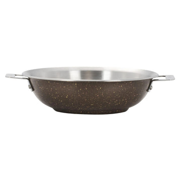 Bon Chef Cucina Stainless Steel Stir Fry Pan, 2.5 qt. - Coffee