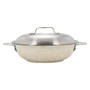 Bon Chef Cucina Stainless Steel Stir Fry Pan, 2.5 qt. - Desert
