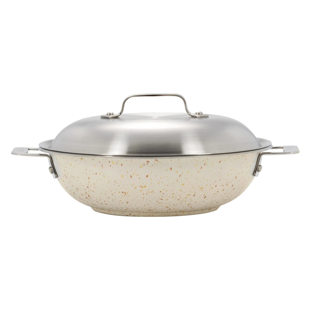 Bon Chef Cucina Stainless Steel Stir Fry Pan, 2.5 qt. - Desert