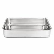 Bon Chef Cucina Stainless Steel Roasting Pan, 2 1/8" High, Silver - 3 qt.