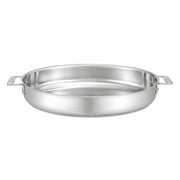 Bon Chef Stainless Steel Oval Gratin, 4 qt., Silver - 60018