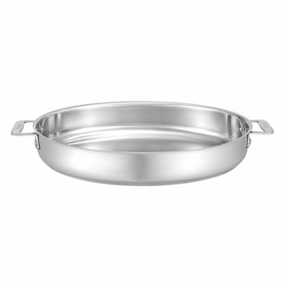 Bon Chef Stainless Steel Oval Gratin, 4 qt., Silver - 60018