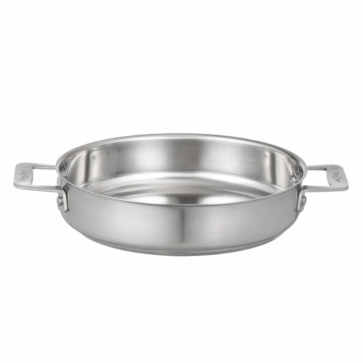 Bon Chef Stainless Steel Oval Gratin, Silver - 1.1875 qt.