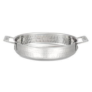 Bon Chef Cucina Stainless Steel Oval Gratin, Silver - 1.1875 qt.