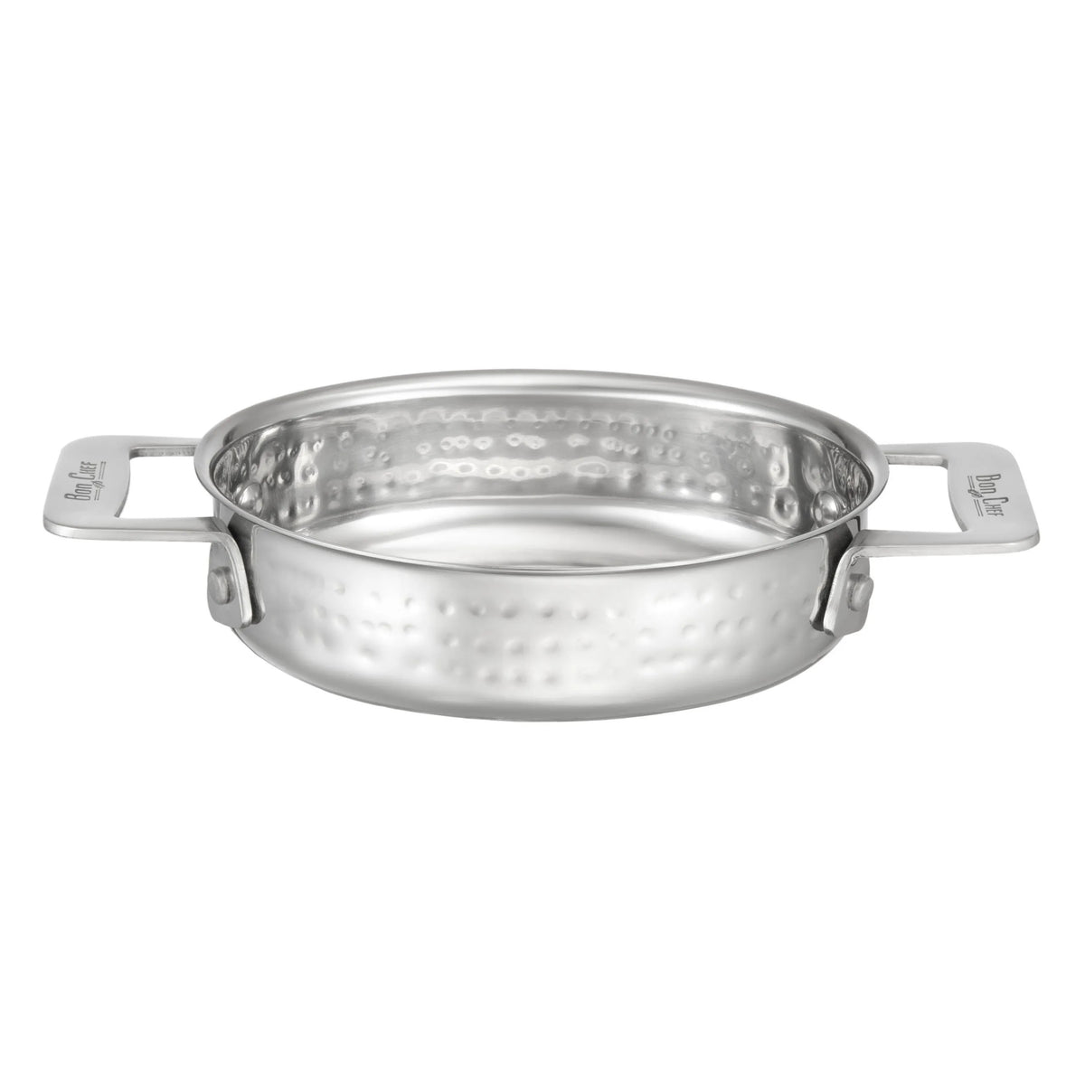 Bon Chef Stainless Steel Dish, 24 oz., Silver - 60028HF