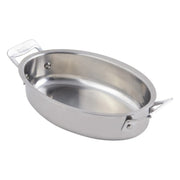 Bon Chef Stainless Steel Dish, 1.125 qt., Silver - 60029