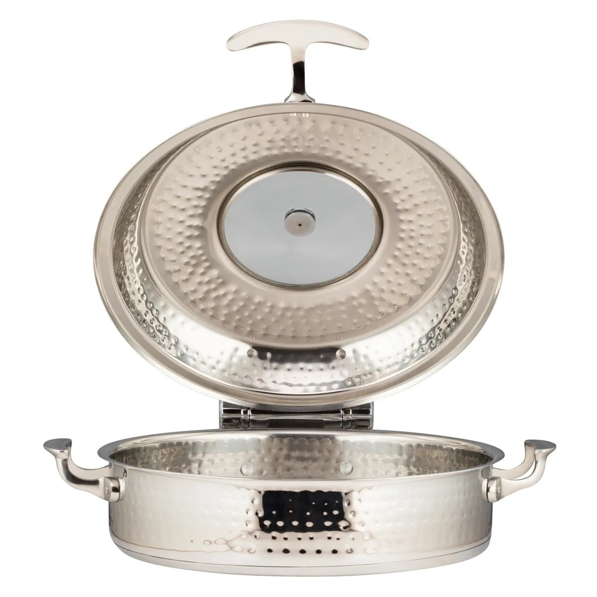 Bon Chef Cucina Stainless Steel Brazier Pan, 6 qt., Silver - 60030HFSHL