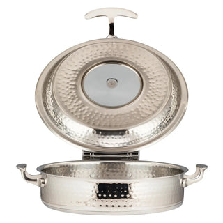 Bon Chef Cucina Stainless Steel Brazier Pan, 6 qt., Silver - 60030HFSHL