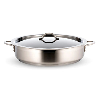 Bon Chef 60032CF-2TONESS Classic Country French Stainless Steel Brazier Pan, 9 qt., Silver - Default Title