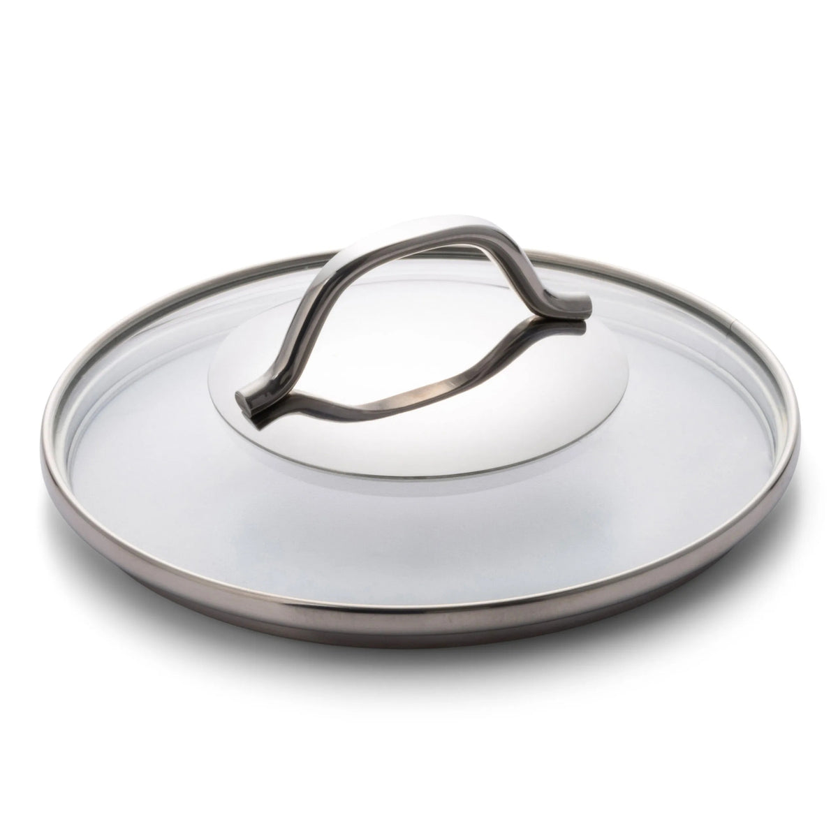 Bon Chef Glass Cover Pots, Silver - 2.3 qt.