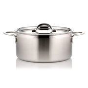 Bon Chef 60300NCRED Classic Country French Stainless Steel Pot, 2.3 qt. - Default Title