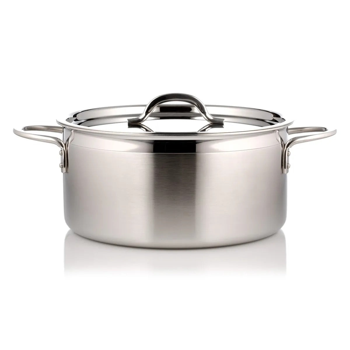 Bon Chef 60300NCRED Classic Country French Stainless Steel Pot, 2.3 qt. - Default Title