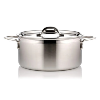 Bon Chef 60300NCRED Classic Country French Stainless Steel Pot, 2.3 qt. - Default Title