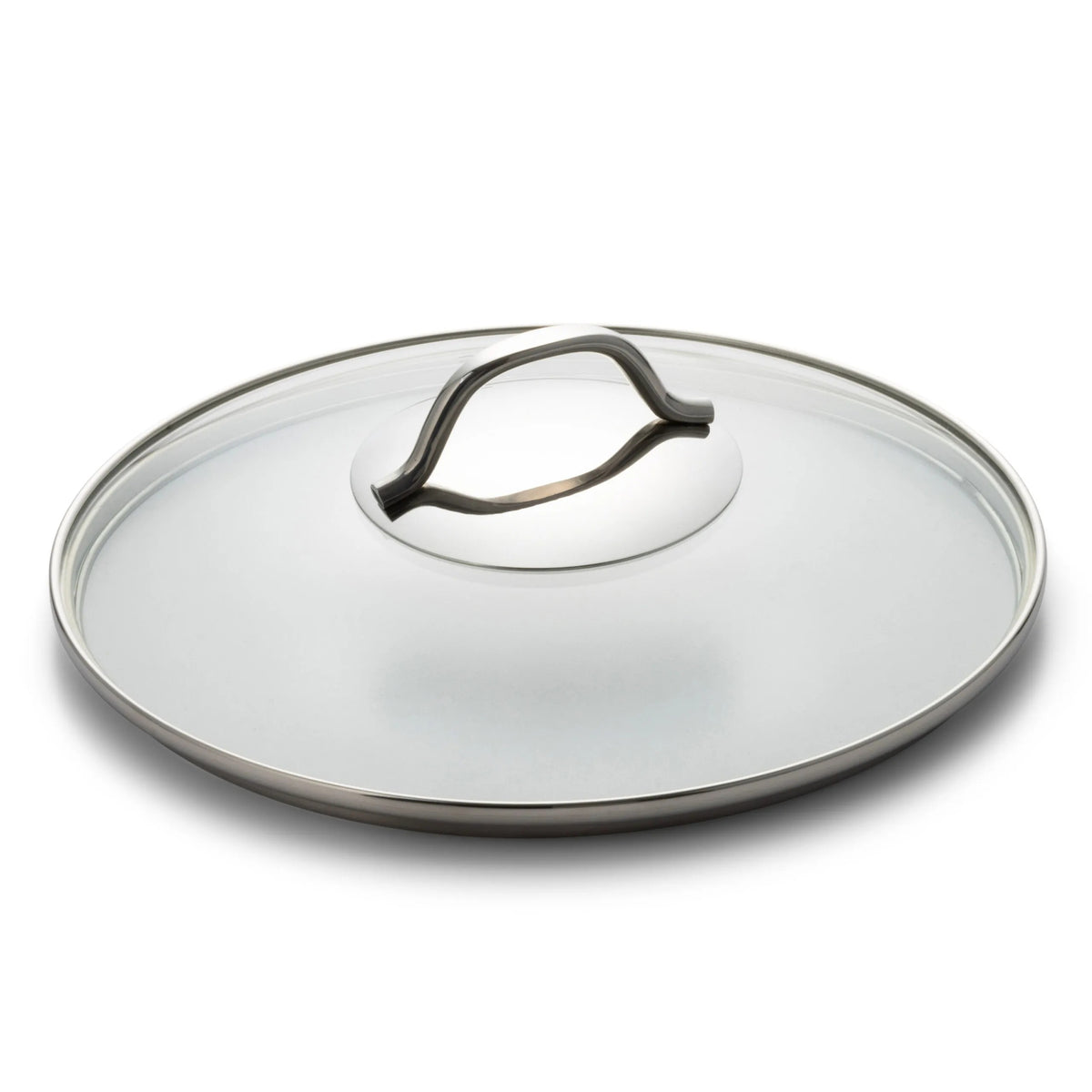 Bon Chef Glass Pan Skillet, Silver - 2.2 qt.