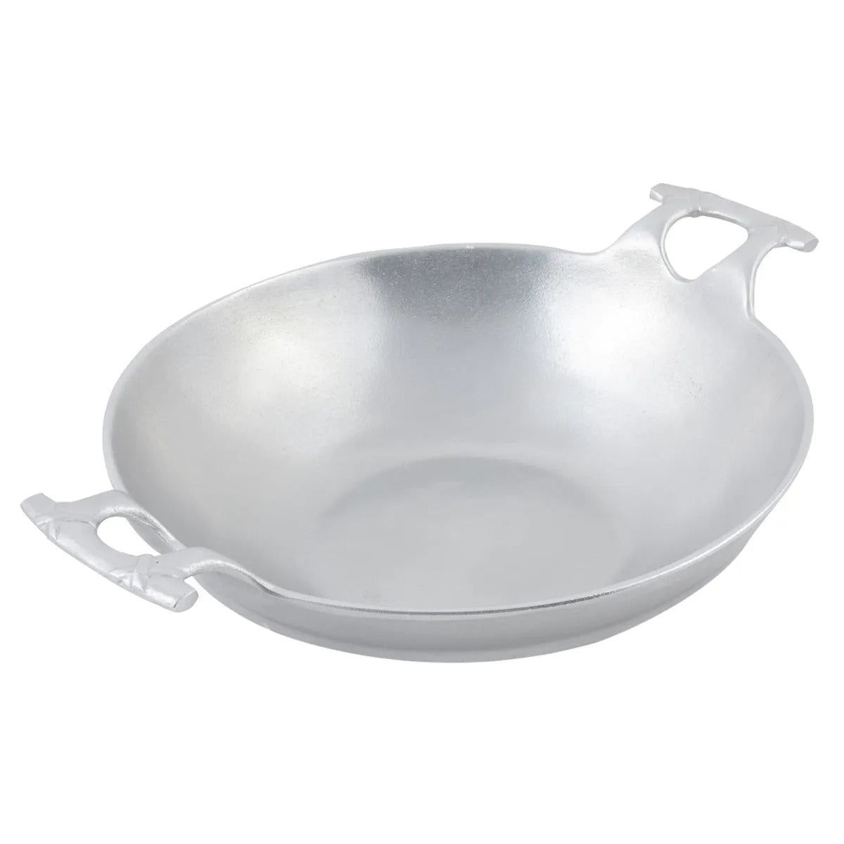 Bon Chef Cast Aluminum Wok, 8 qt. - Silver