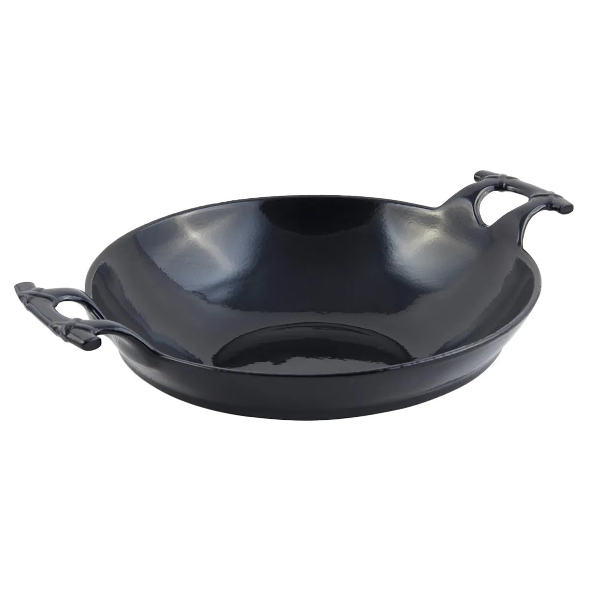Bon Chef Cast Aluminum Wok, 8 qt. - Black