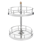 Bon Chef 61110 Stainless Steel Glass Stand, 17" Diameter, Silver - Default Title