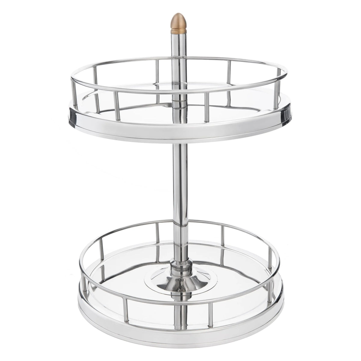Bon Chef 61110 Stainless Steel Glass Stand, 17" Diameter, Silver - Default Title