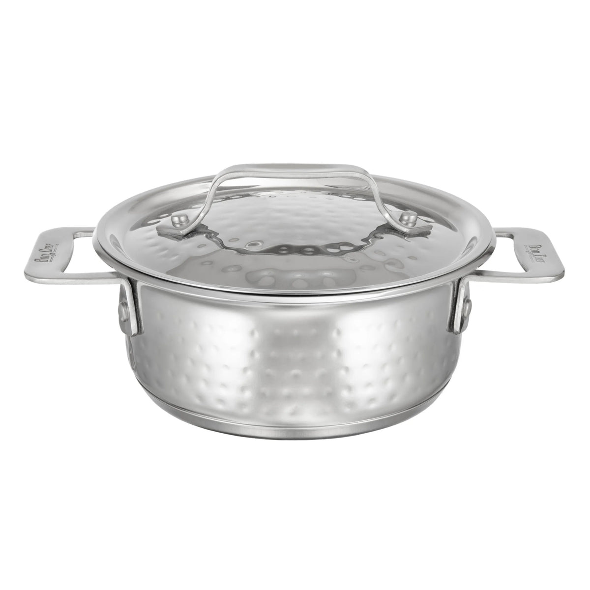 Bon Chef Stainless Steel Wall Bowl, Silver - 1.25 qt.