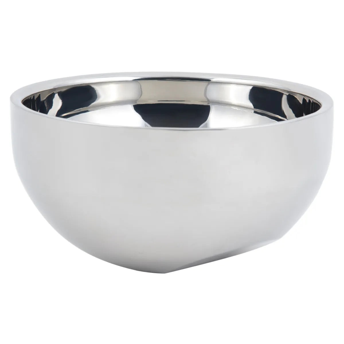 Bon Chef Stainless Steel Wall Bowl, Silver - 3.25 qt.