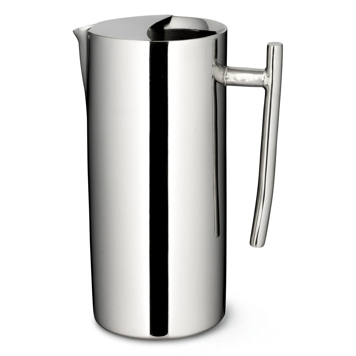 Bon Chef 61314 Stainless Steel Water Pitcher, 0.5 gal. 64 oz., Silver - Default Title