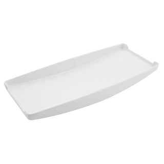 Bon Chef 70065 Aluminum Serving Platter, 9" x 20", Gray - Default Title