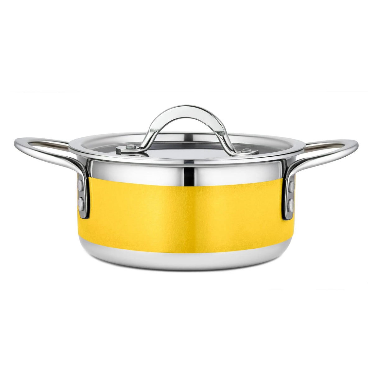 Bon Chef 71299-CF2 Country French X Pot, 1.7 qt. - Yellow