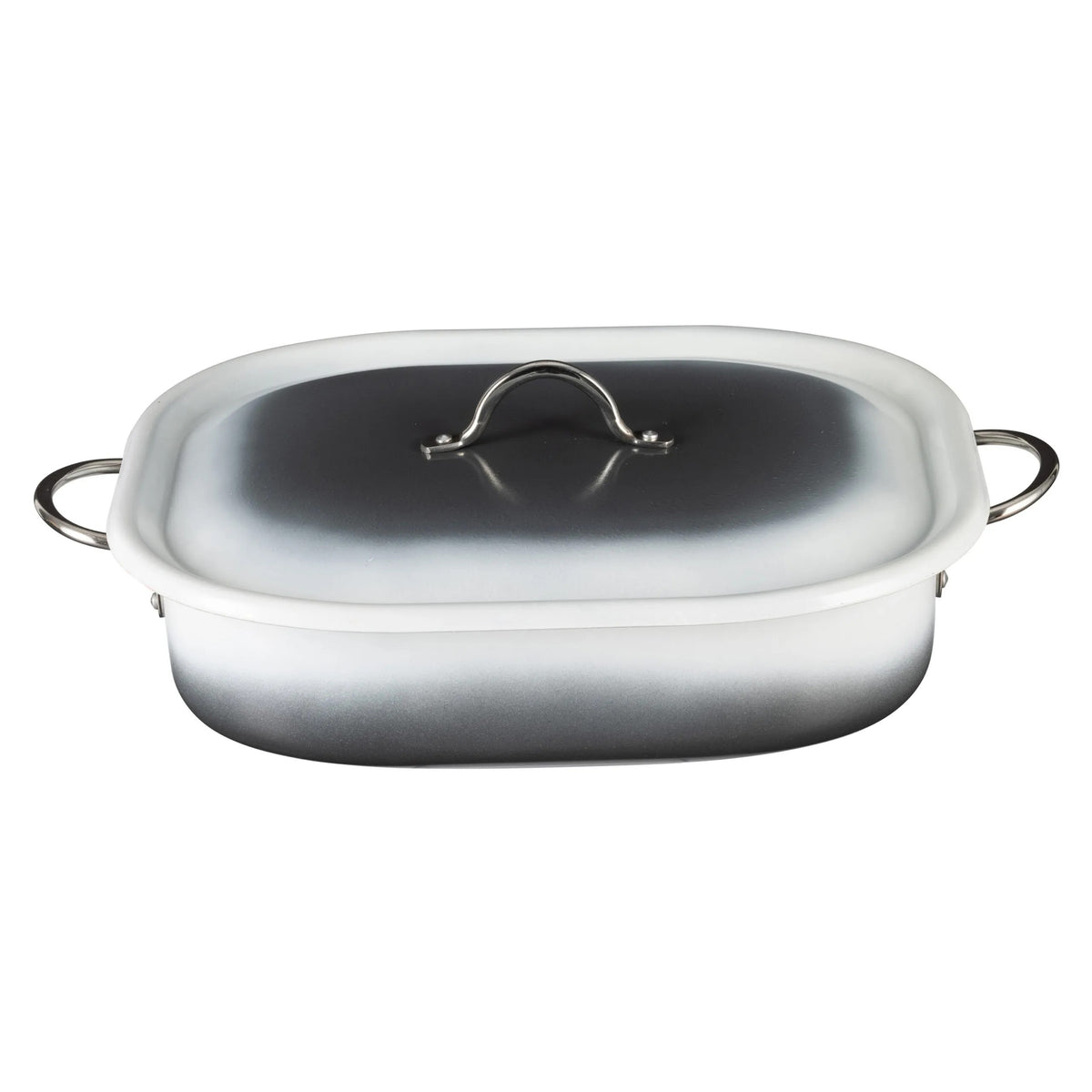 Bon Chef 73004-OM Country French X Stainless Steel French Oven, 7 qt. - Shadow Gray