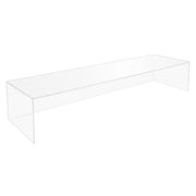 Bon Chef 90170 Acrylic Sneeze Guard, 24" Wide, Clear - 94"