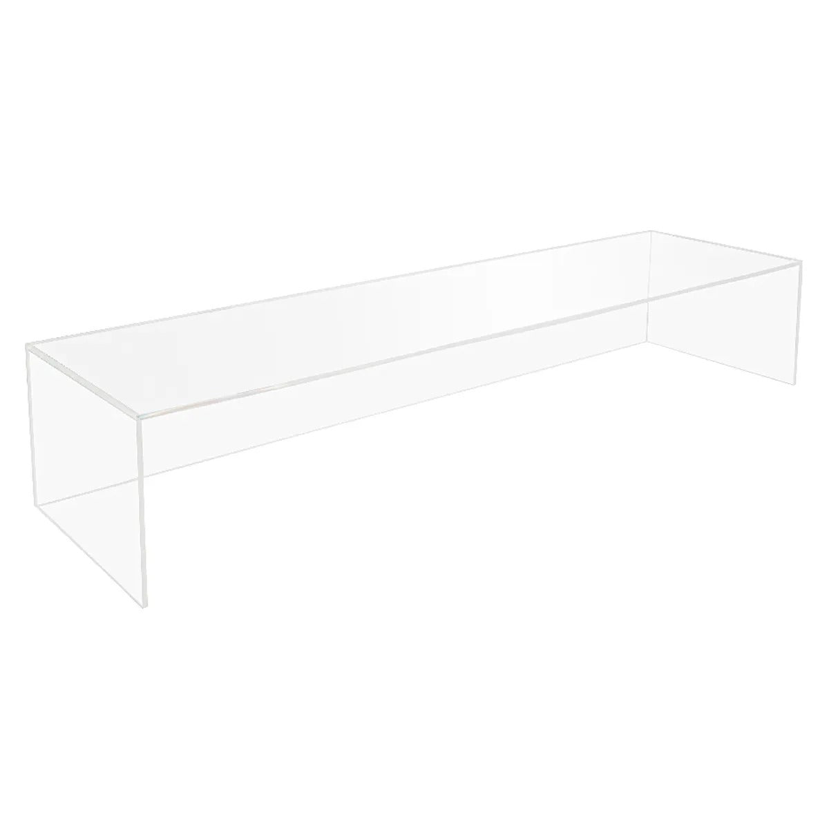 Bon Chef 90170 Acrylic Sneeze Guard, 24" Wide, Clear - 94"