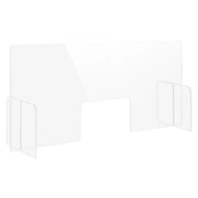 Bon Chef 90177 Acrylic Safety Shield, Clear - 47 3/4" x 24"