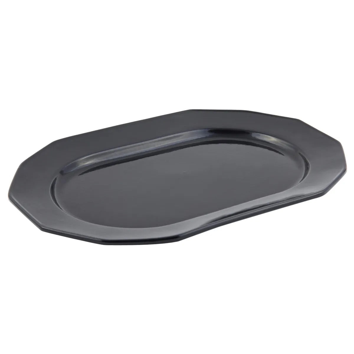 Bon Chef Cast Aluminum Tray, 14" x 20" - Black Sandstone Finish