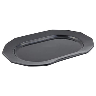 Bon Chef Cast Aluminum Tray, 14" x 20" - Black Sandstone Finish