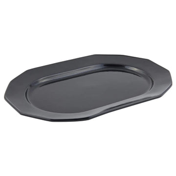 Bon Chef Cast Aluminum Tray, 14" x 20" - Black Sandstone Finish