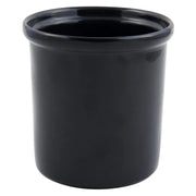 Bon Chef Cast Aluminum Bowl Condiment Pot, 6 1/4" Diameter - Black